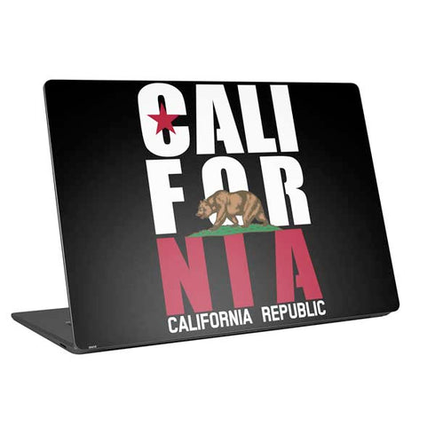 California Black Block Universal Laptop 12in (9.8 x 6.8in) Skin